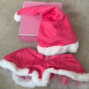 Victoria Secret Santa Outfit
